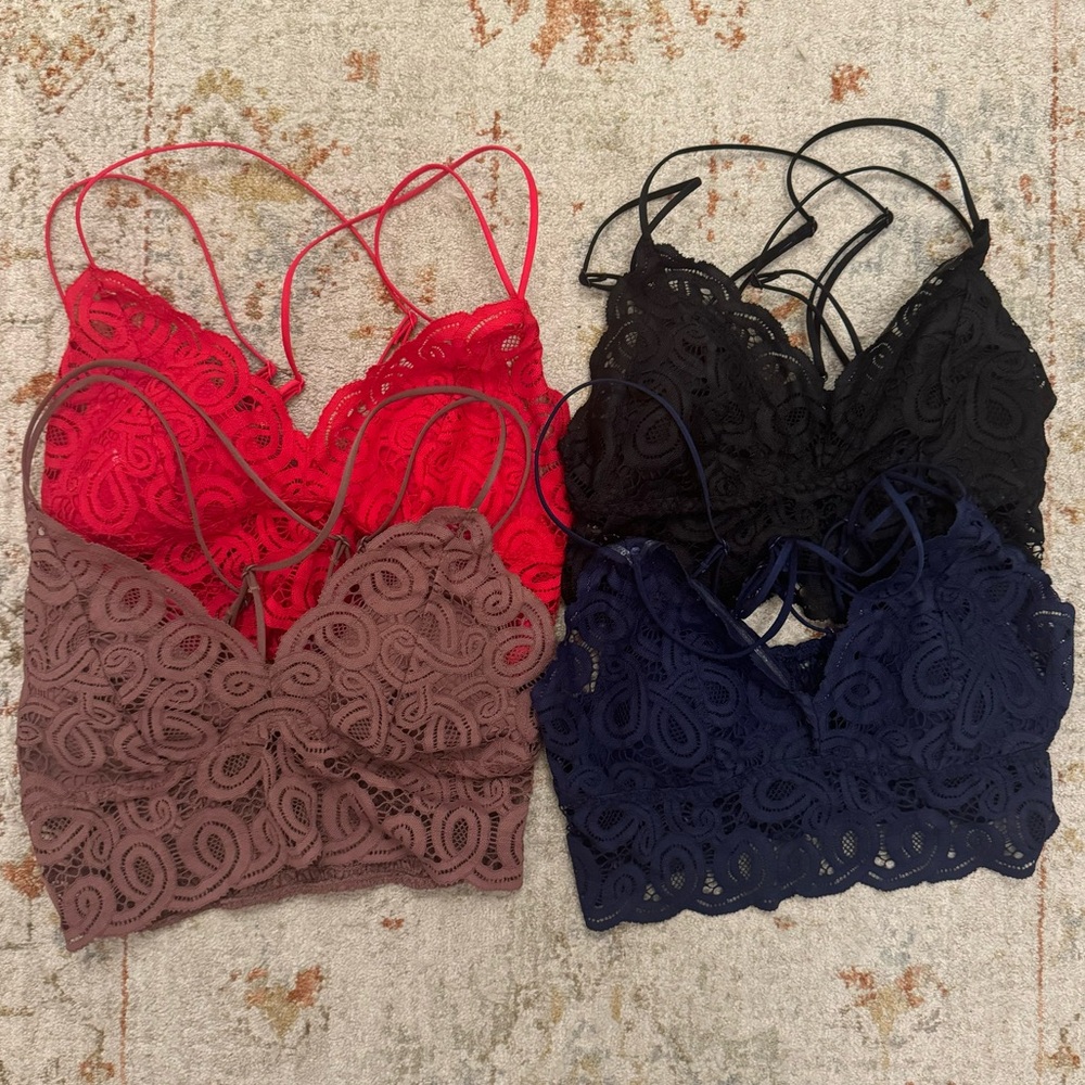 Victoria’s Secret Pink Bralette bundle